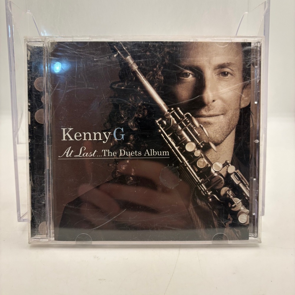 Kenny G At Last The Duets Album CD 2004 Arista Records 82876-62470-2 Smooth Jazz